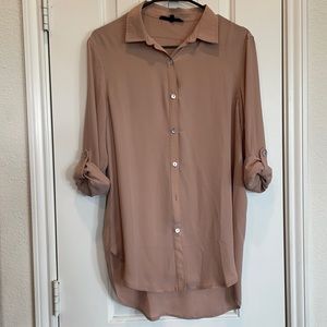 Tan tunic - one missing button